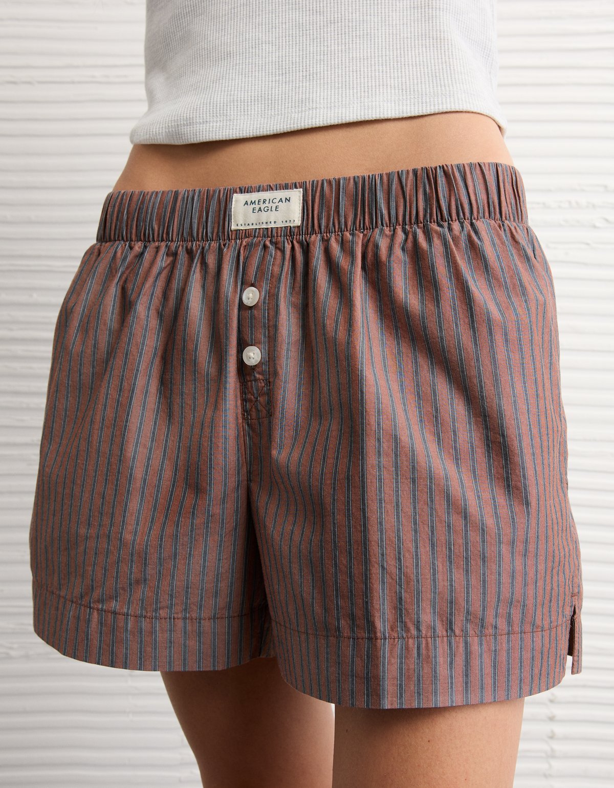 AE Striped Boxer Sleep Short - image 5