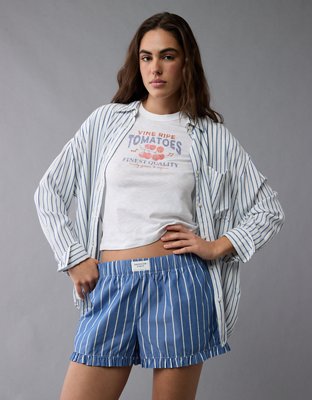 AE Ruffle Boxer Sleep Short