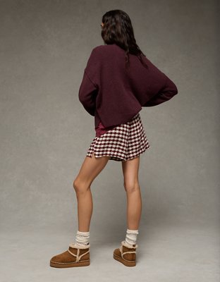 AE Flannel Boxer Sleep Shorts