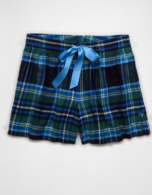 AE Flannel Boxer Sleep Shorts