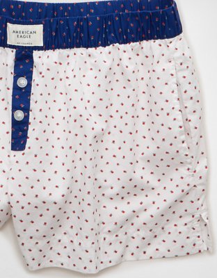 Трусы-боксеры AE Poplin — American Eagle, цвет: Кремовый — фото 6