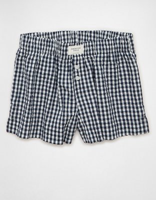 AE Seersucker PJ Shorts