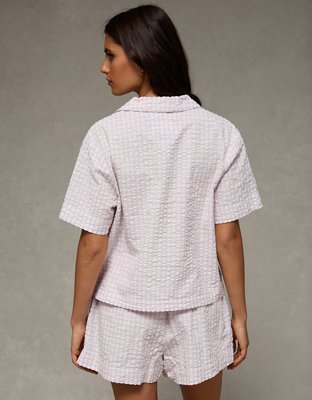 AE Seersucker PJ Shorts
