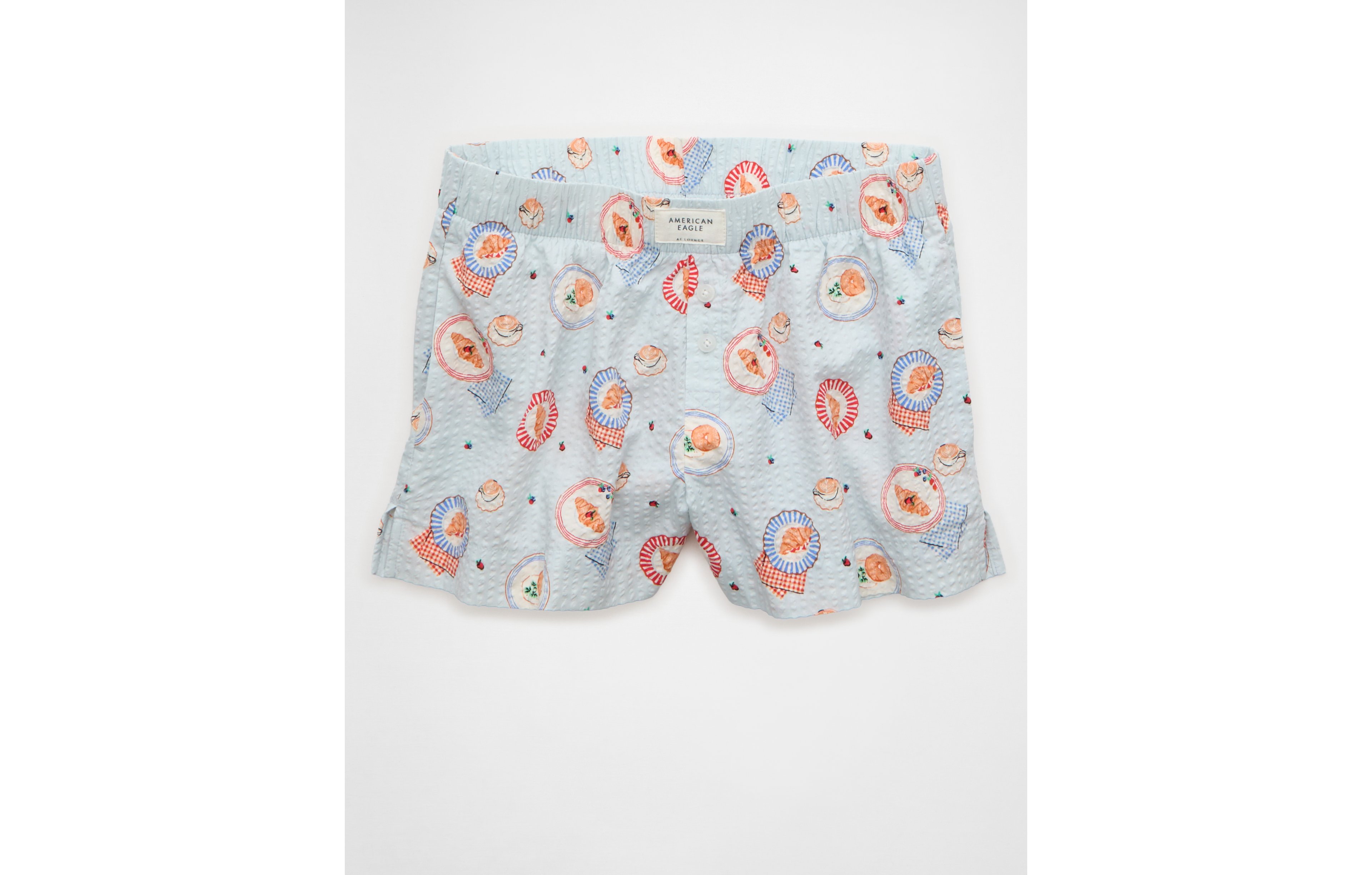 AE Seersucker PJ Shorts