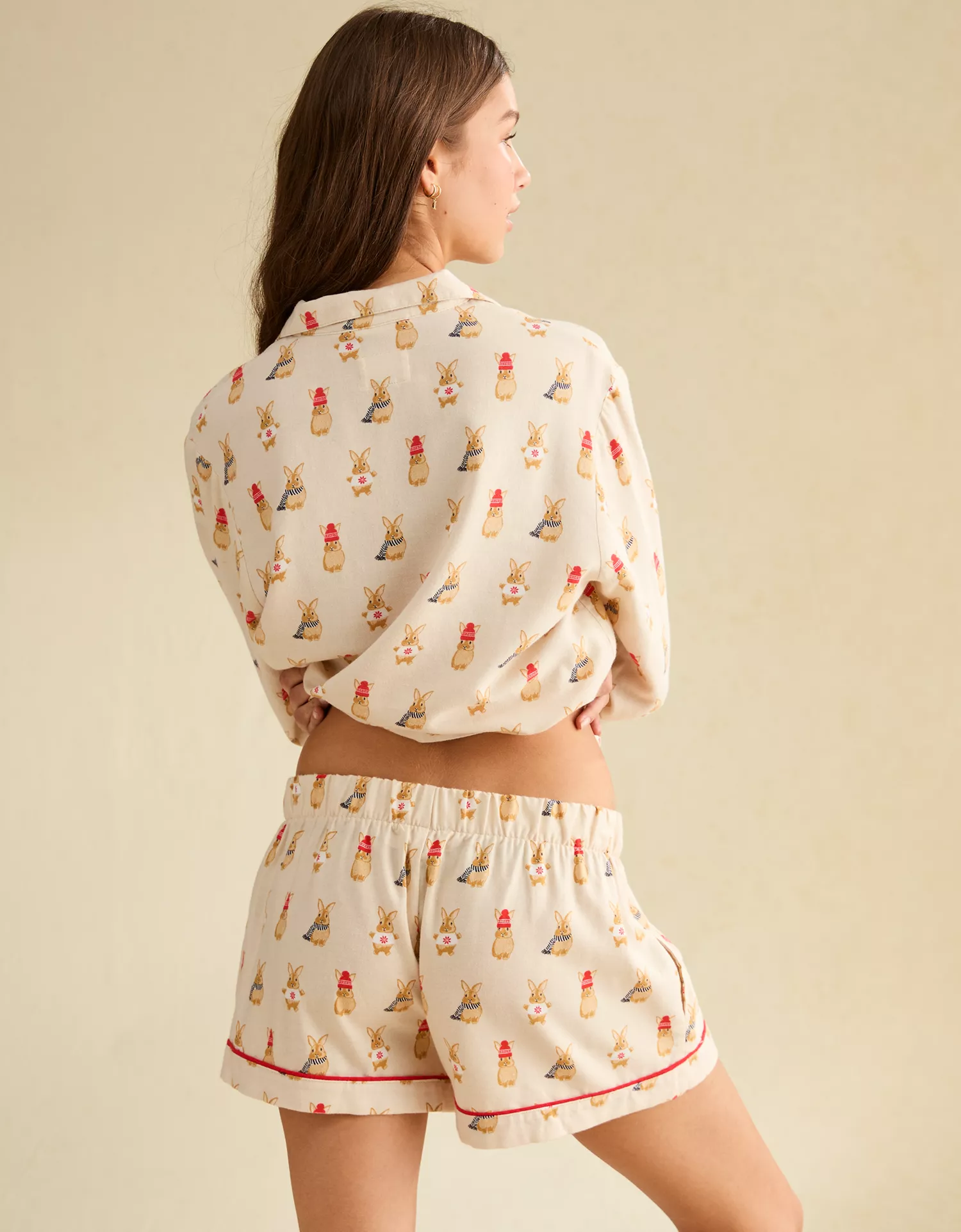 AE Slow Morning Flannel PJ Shorts - thumbnail 6