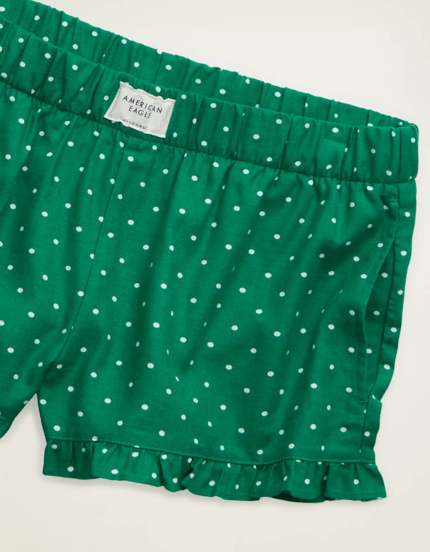 AE Ruffle Flannel Boxer Shorts - thumbnail 6