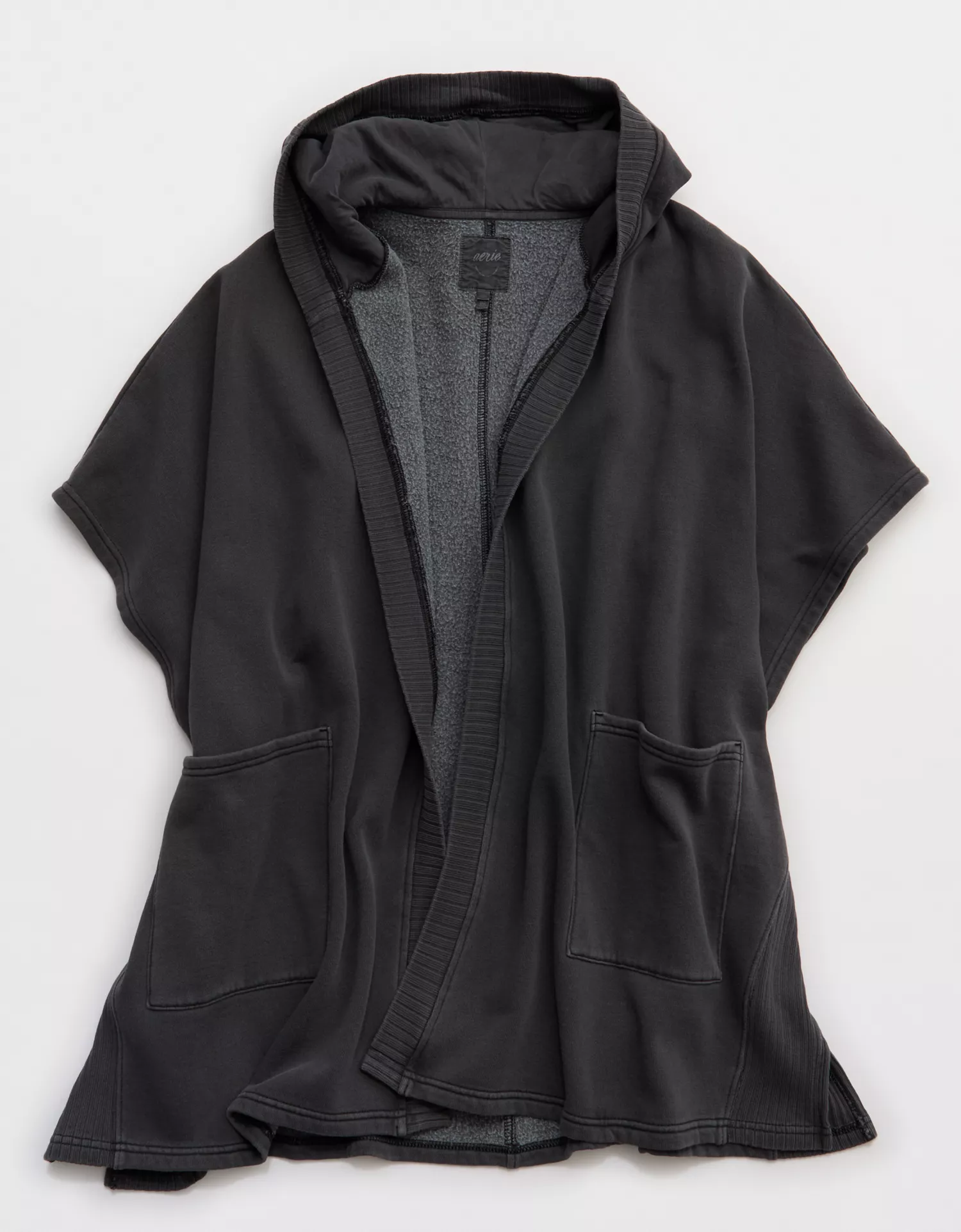 Aerie Hooded Fleece Cape - thumbnail 3