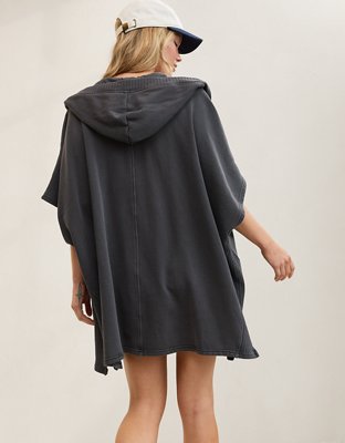 Aerie Hooded Fleece Cape