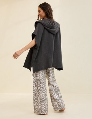 Aerie Hooded Fleece Cape