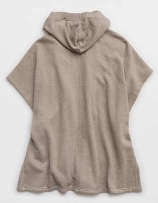 Aerie Hooded Fleece Cape