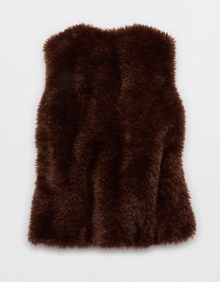 Aerie Faux Fur Vest