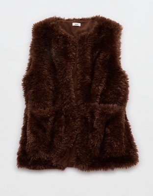 Aerie Faux Fur Vest | Aerie