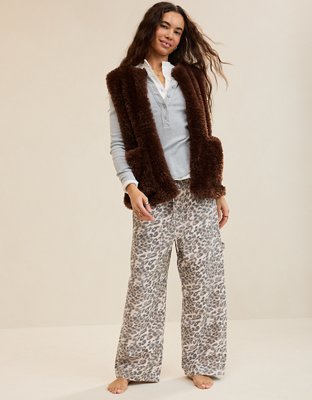 Aerie Faux Fur Vest