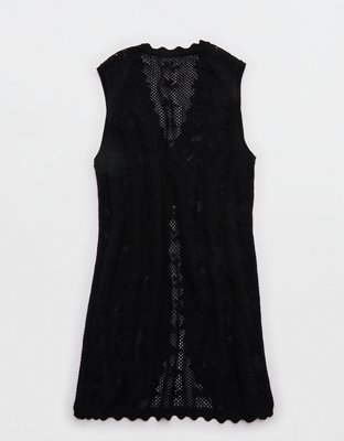 Aerie Scallop Crochet Coverup