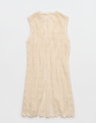 Aerie Scallop Crochet Coverup