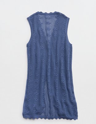 Aerie Scallop Crochet Coverup