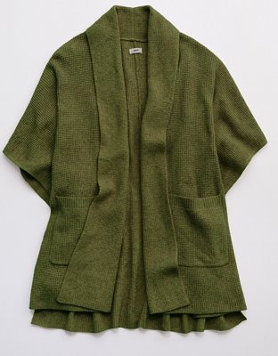 Aerie Capa tipo Chal con Textura tipo Waffle