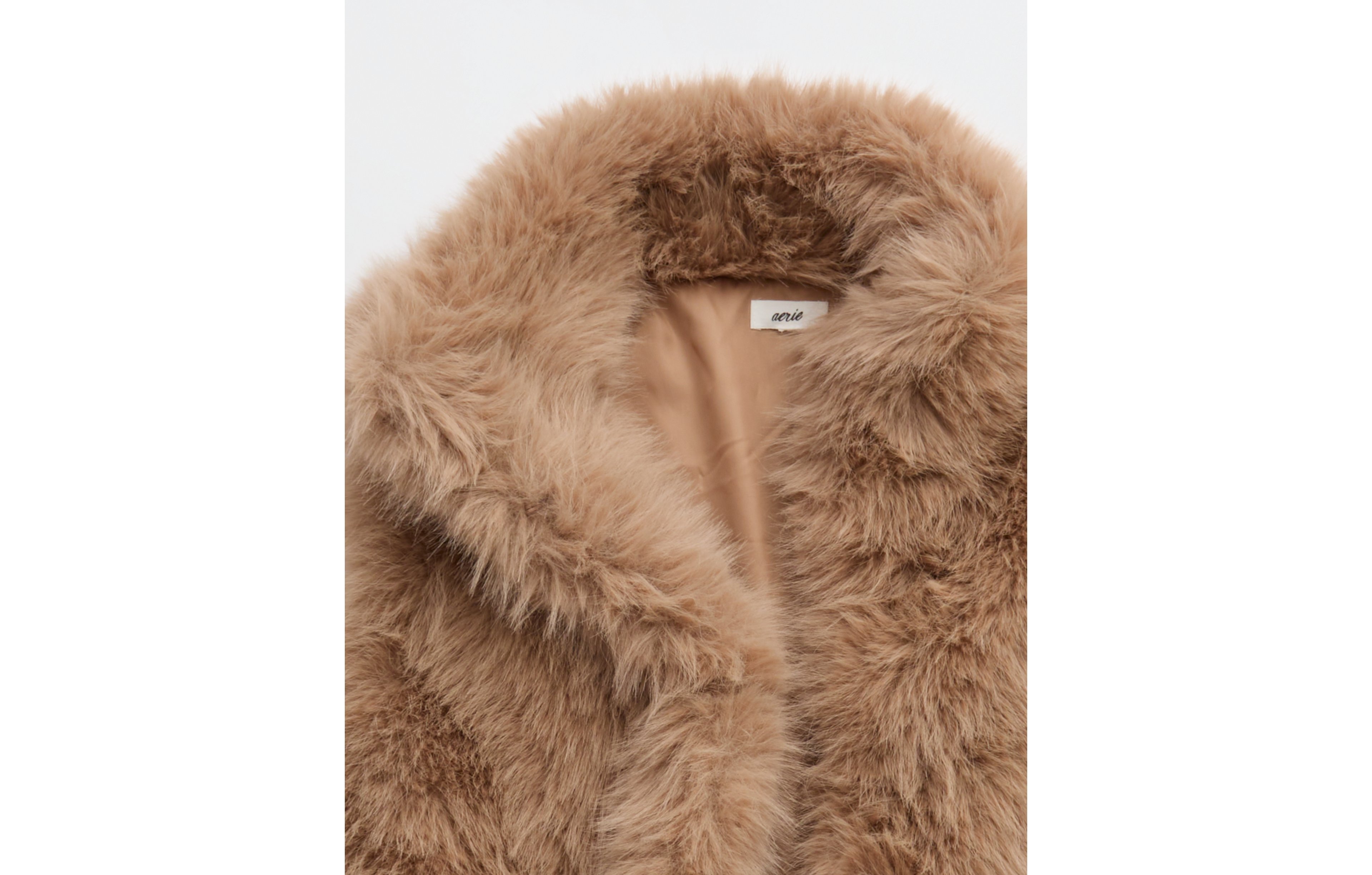 Aerie Fur Vest