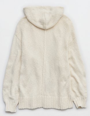 Aerie Hooded Sweater Cardigan