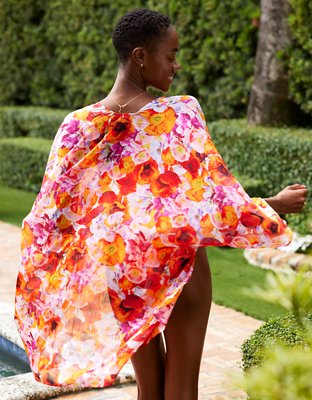 Aerie Chiffon Cape