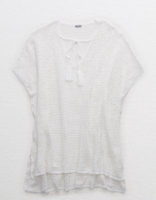 aerie white dress