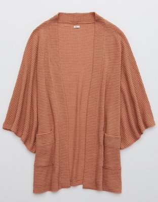 Женские аксессуары Aerie Waffle Cape — фото 3