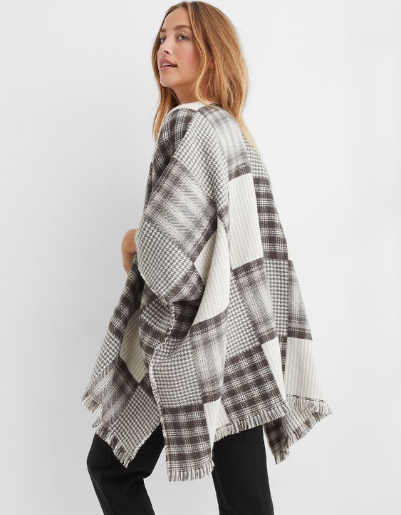 Aerie Patchwork Poncho