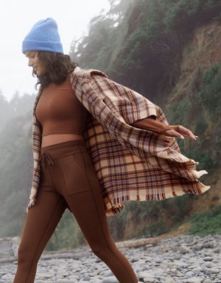 Aerie Patchwork Poncho