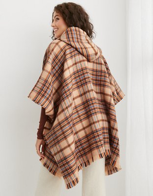 Женские свитеры Aerie Patchwork Poncho — фото 3
