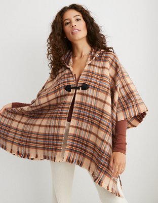 Женские свитеры Aerie Patchwork Poncho — фото 2