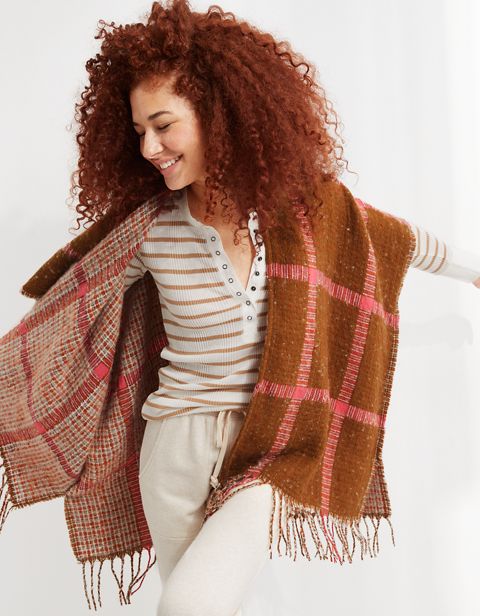 Женские свитеры Aerie Boucle Fringe Cape