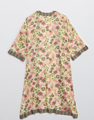 Aerie Long Floral Cape