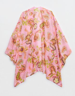 Женские аксессуары Aerie Chiffon Cropped Cape — фото 4