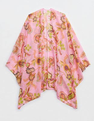 Aerie Chiffon Cropped Cape