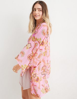 Женские аксессуары Aerie Chiffon Cropped Cape — фото 5