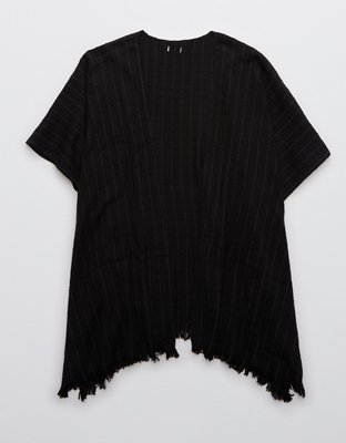 Женские аксессуары Aerie Textured Open Cape — фото 4