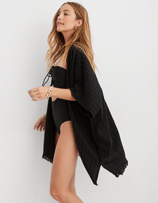 Aerie Textured Open Cape