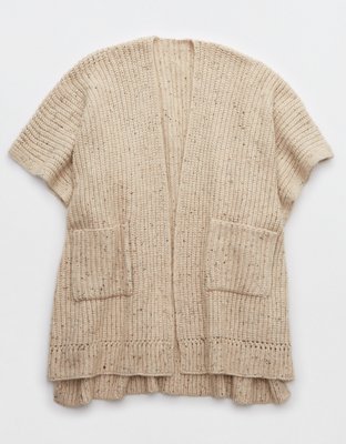 Aerie Ribbed Sweater Cape