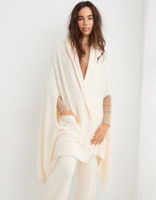 Aerie Marshmallow Cape Scarf
