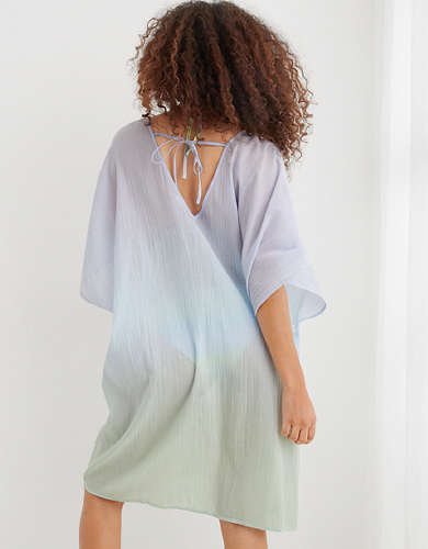 Aerie Front Ruched Cover Up