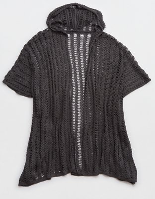 Aerie Ribbed Sweater Cape