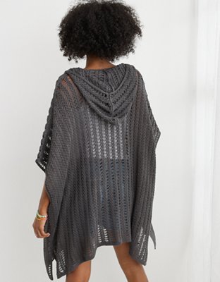 Женские свитеры Aerie Hooded Sweater Cape — фото 2