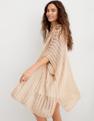 Aerie Hooded Sweater Cape