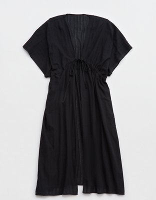 Женские аксессуары Aerie Front Tie Open Maxi Cape — фото 3