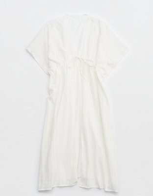 Aerie Front Tie Open Maxi Cape