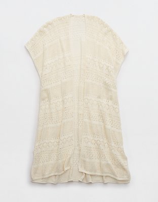 Aerie Textured Maxi Cape