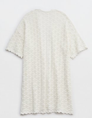Женские аксессуары Aerie Crochet Scallop Cape — фото 4