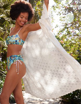 Женские аксессуары Aerie Crochet Scallop Cape — фото 5