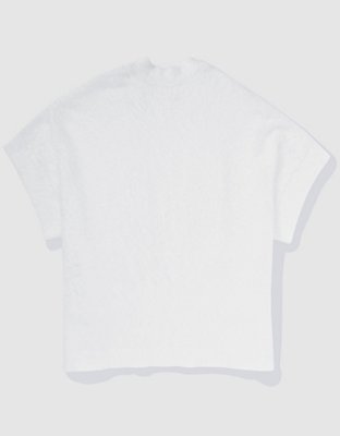 Aerie Fuzzy Sweater Cape