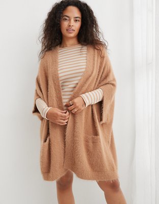 Aerie store fuzzy sweatshirt